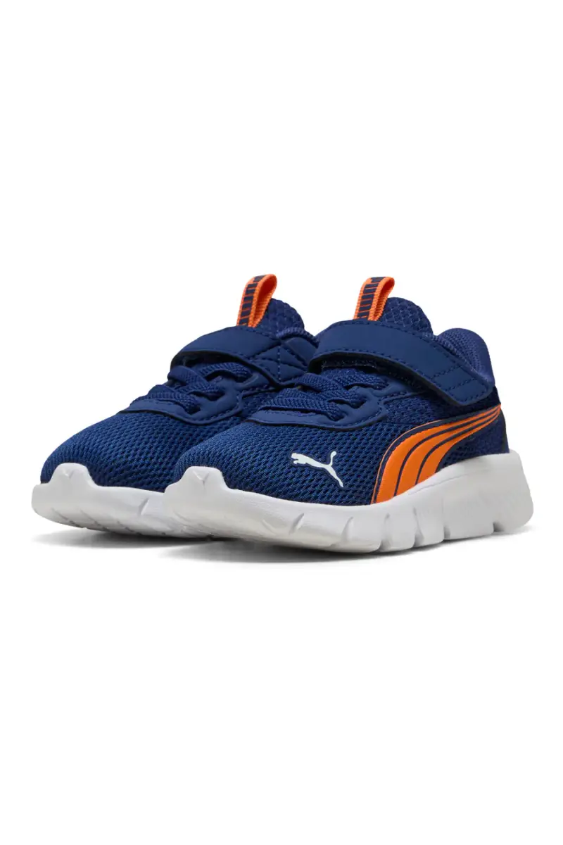Sneakers blu arancioni leggere traspiranti Puma Flexfocus Modern AC Inf [BLUE miniatura 2