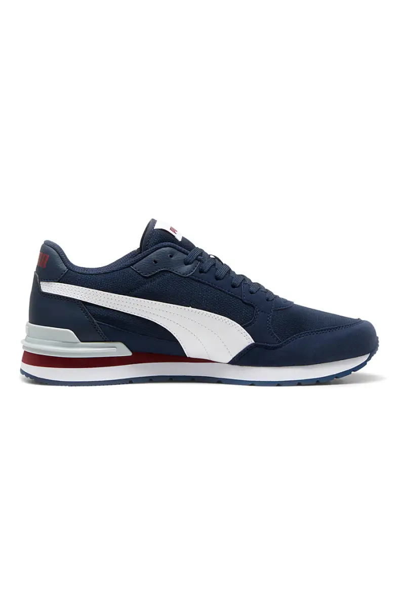 Sneakers blu e bianche in mesh Puma ST Runner v4 Mesh [NAVY miniatura 3