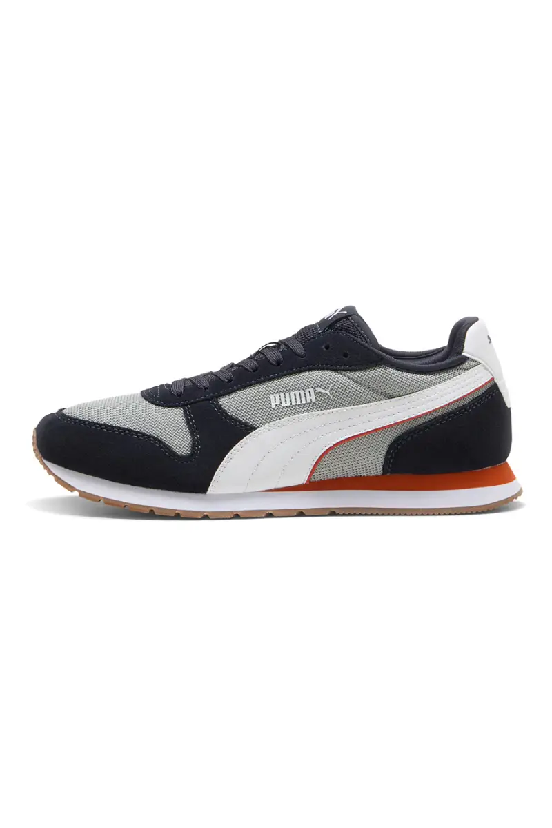 Sneakers blu e grigie in mesh con dettagli scamosciati Puma ST Miler [GRIGIO