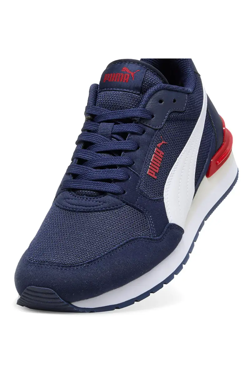 Sneakers Blu e Rosse PUMA ST Runner v4 Mesh [NAVY miniatura 2