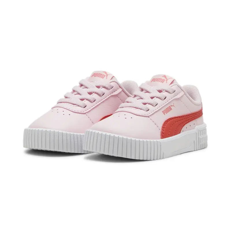 Sneakers Carina 2.0 AC da bimba PUMA Whisp Of Pink Active Red White | Puma Rosa