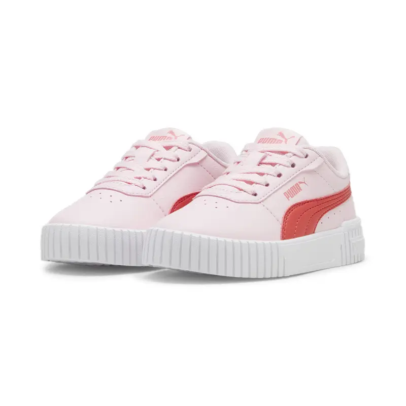 Sneakers Carina 2.0 da bambina PUMA Whisp Of Pink Active Red White | Puma Rosa