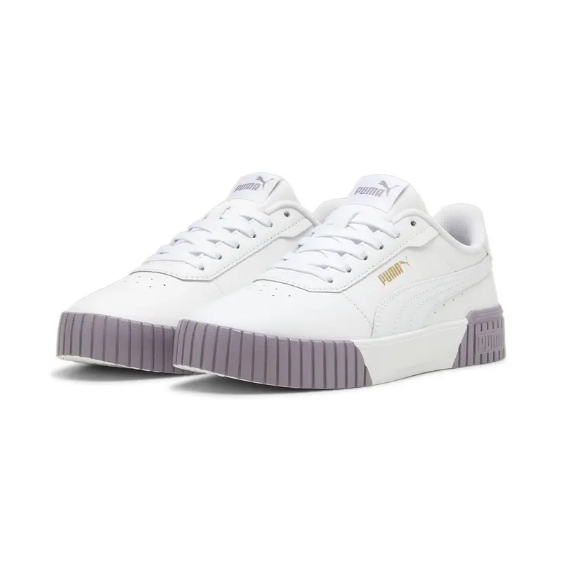 Sneakers Carina 2.0 da donna PUMA White Pale Plum Gold Purple | Puma Bianco