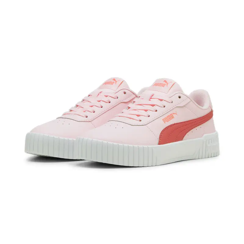 Sneakers Carina 2.0 da ragazza PUMA Whisp Of Pink Active Red White | Puma Rosa