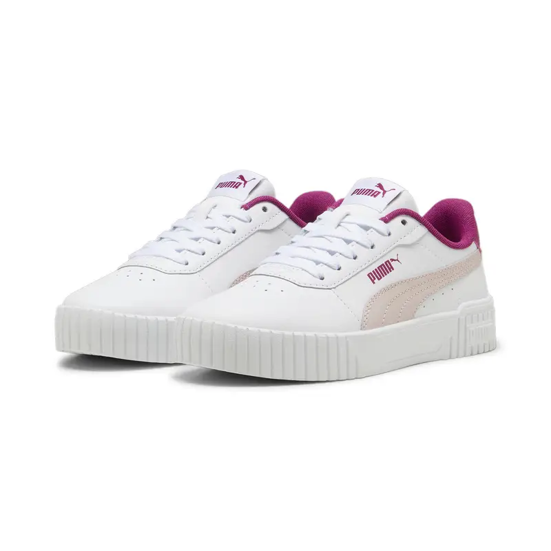 Sneakers Carina 2.0 da ragazza PUMA White Mauve Mist Magenta Gleam Pink | Puma Bianco