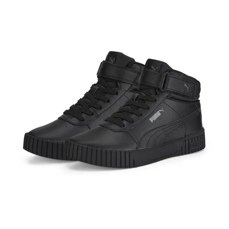 Sneakers Carina 2.0 Mid da donna PUMA Black Dark Shadow Gray | Puma Nero