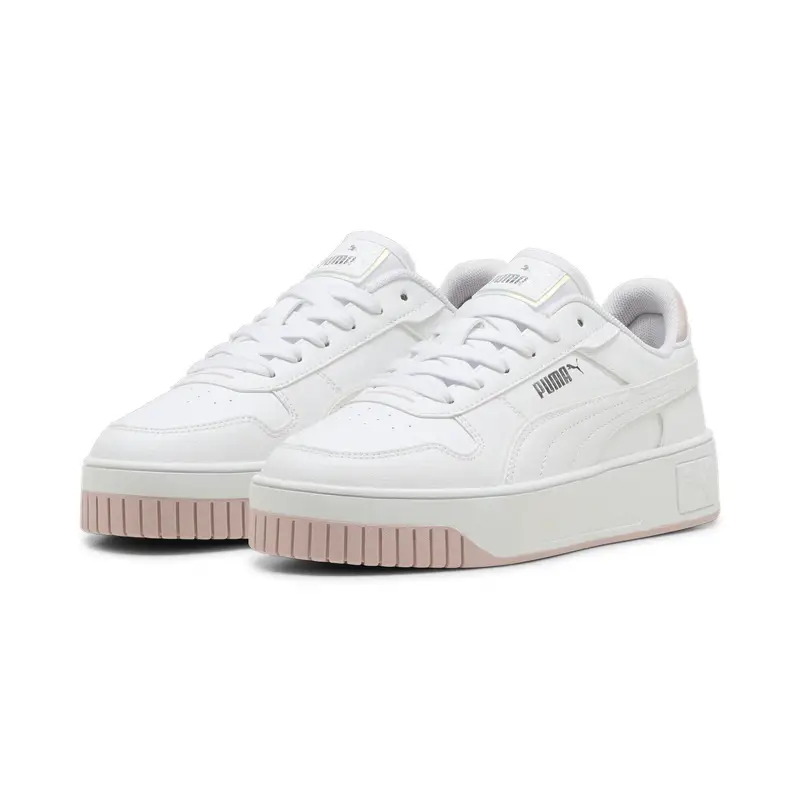 Sneakers Carina Street Holo 2.0 per ragazzi PUMA White Mauve Mist Pink | Puma Bianco