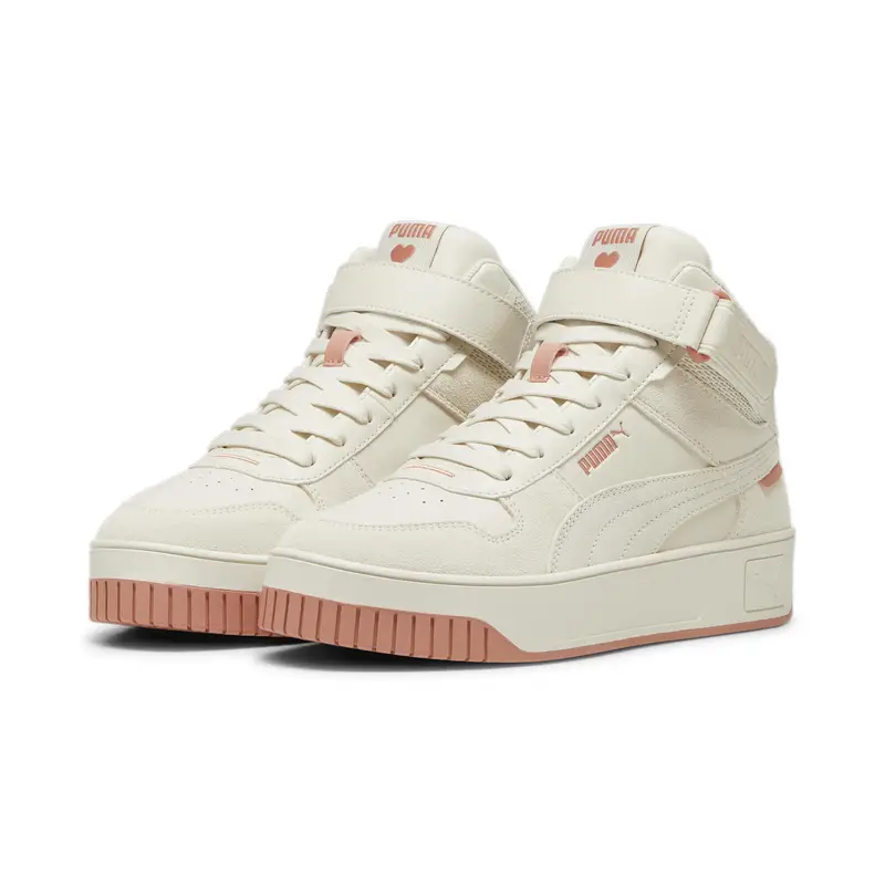 Sneakers Carina Street Mid Coquette da donna PUMA Alpine Snow White | Puma Bianco brillante
