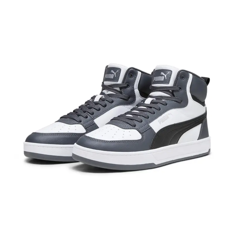 Sneakers Caven 2.0 Mid PUMA White Black Strong Gray Silver | Puma Bianco