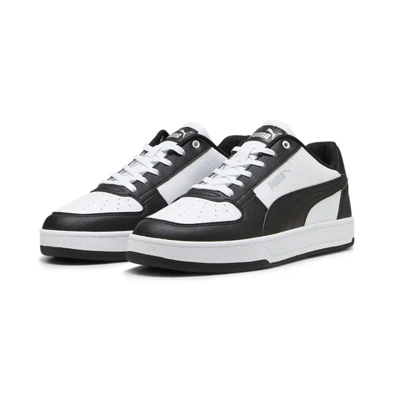 Sneakers Caven 2 0 PUMA White Black Silver Metallic | Puma Bianco