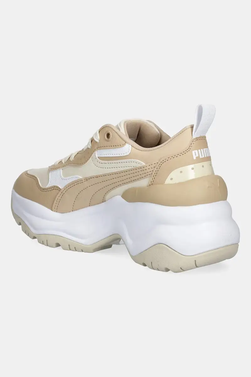 sneakers Cilia Wedge colore beige miniatura 3