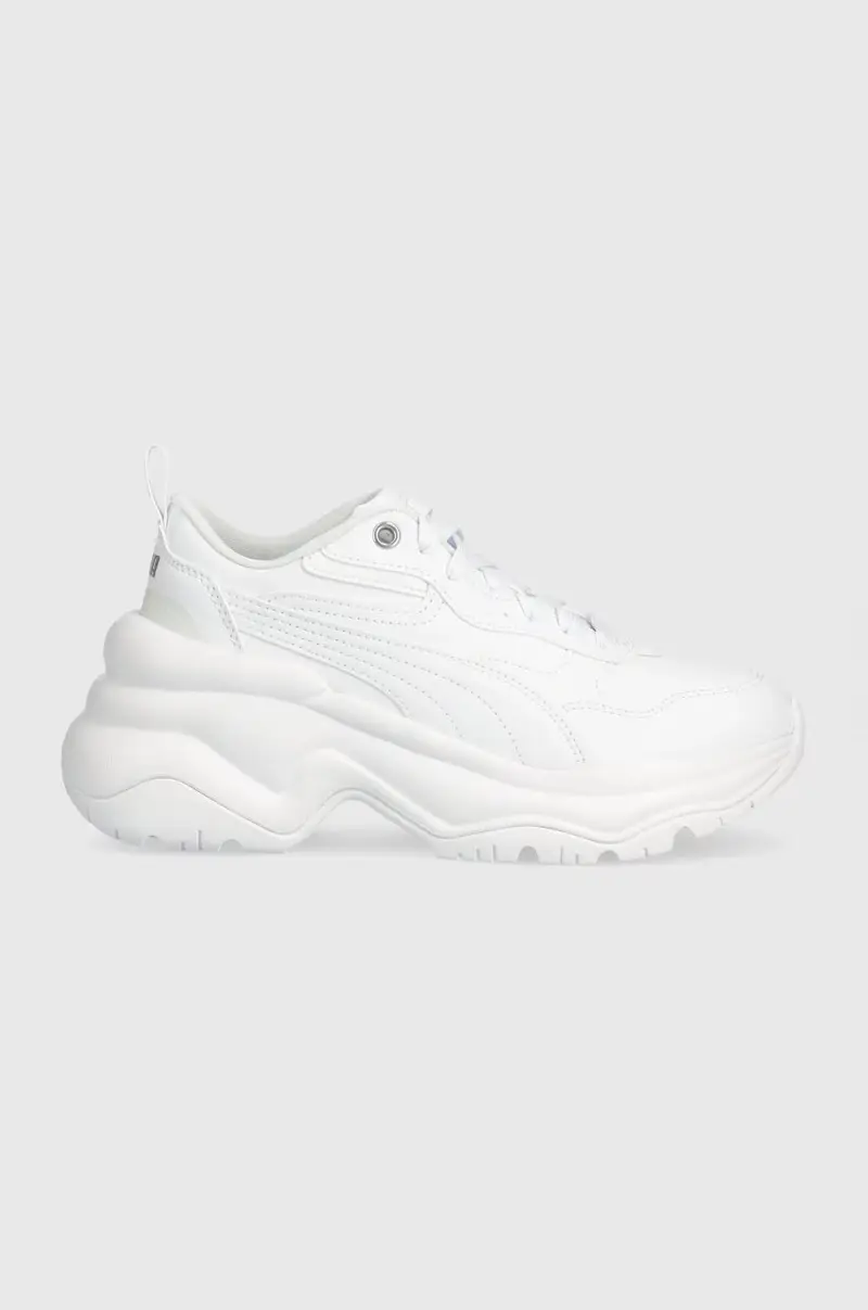 sneakers Cilia Wedge colore bianco 389390