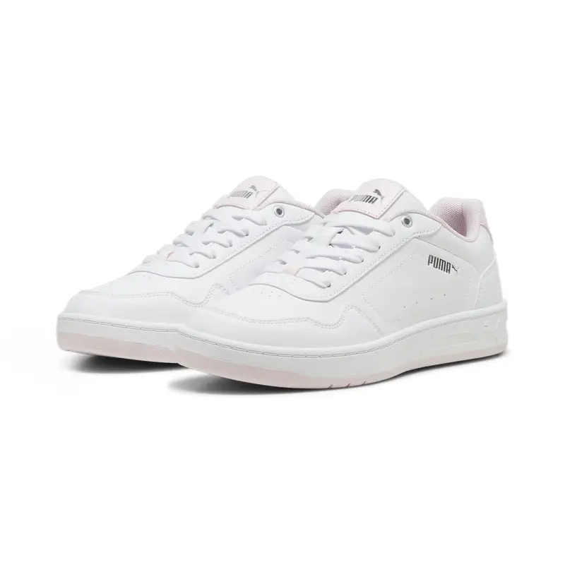 Sneakers Court Classy PUMA White Whisp Of Pink Silver Gray | Puma Bianco
