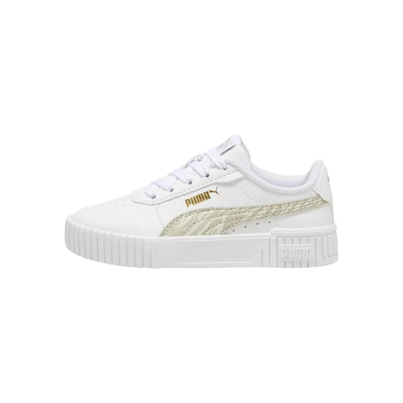 Sneakers da bambina Puma Carina 2.0 Zebra PS | Puma Bianco