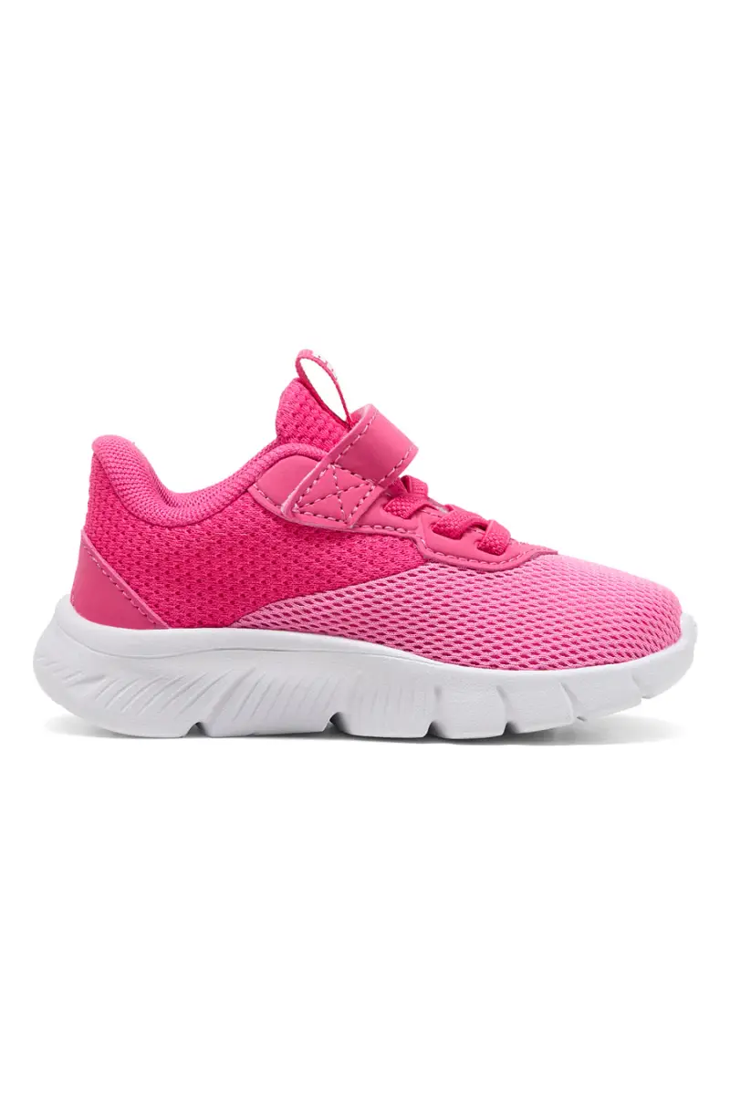 Sneakers fucsia con rete e strappo Puma FlexFocus Modern AC+ Inf [ROSA] miniatura 3