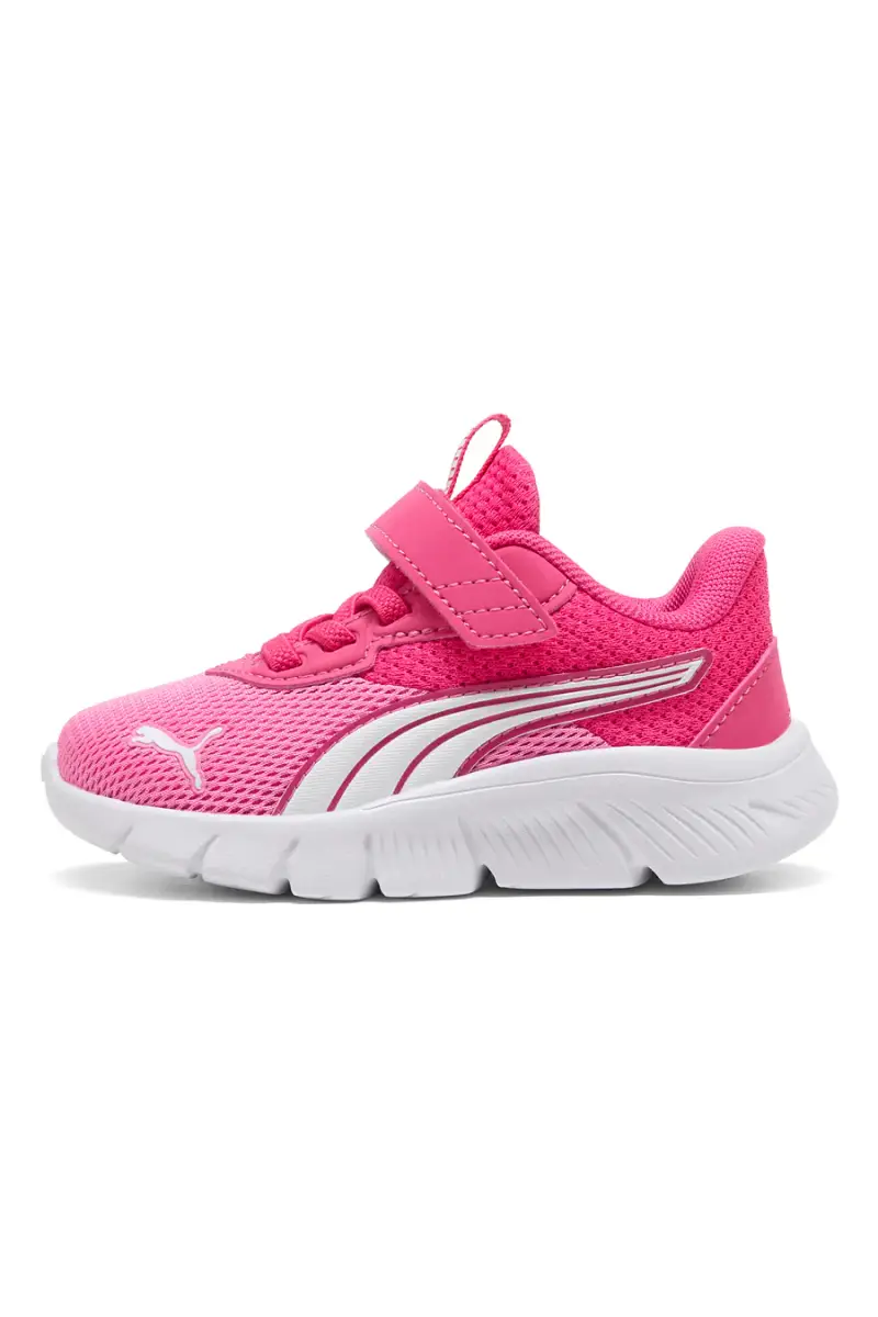 Sneakers fucsia con rete e strappo Puma FlexFocus Modern AC+ Inf [ROSA]