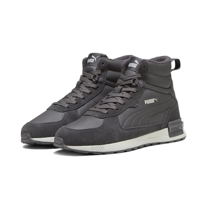 Sneakers Graviton Mid PUMA Dark Coal Ash Gray | Puma Grigio