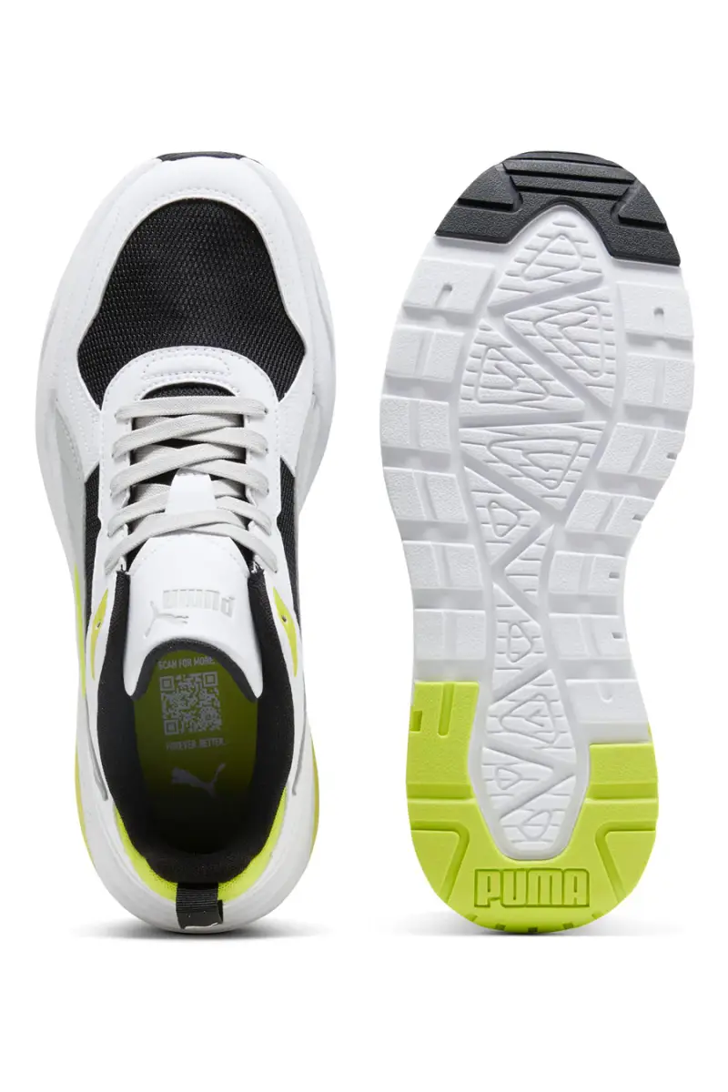 Sneakers Grigie con Dettagli Lime PUMA Trinity 2 LT [NERO miniatura 5