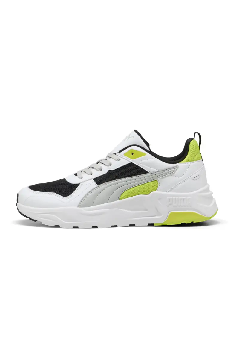 Sneakers Grigie con Dettagli Lime PUMA Trinity 2 LT [NERO