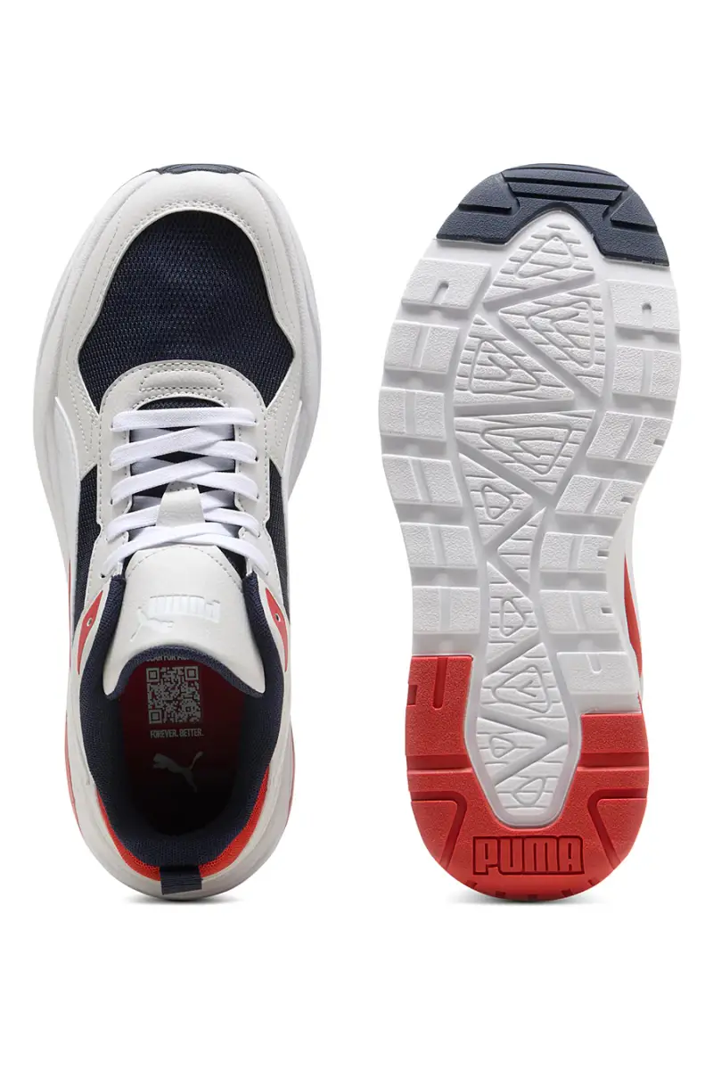 Sneakers Grigie con Dettagli Rossi e Blu PUMA Trinity 2 LT [NAVY miniatura 5