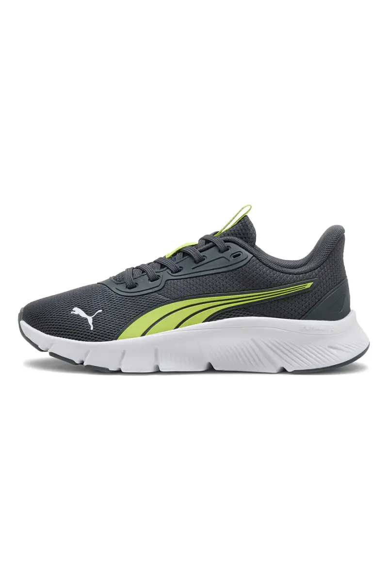 Sneakers grigie e verdi running leggere Puma Flexfocus Lite Modern Jr [GRIGIO]