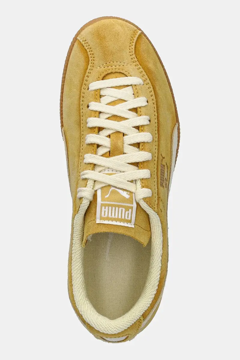 sneakers in camoscio Brasil The NeverWorn V colore giallo 401643 miniatura 4