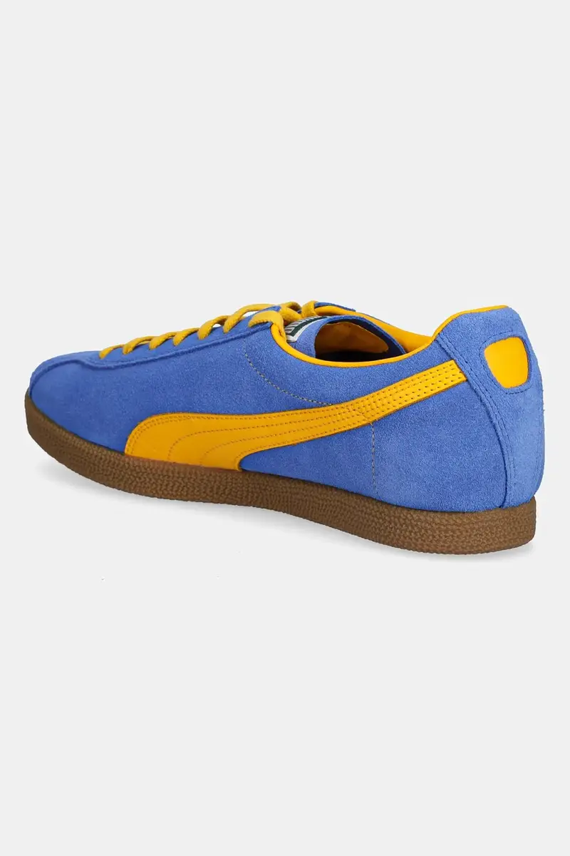 sneakers in camoscio Brasil uomo colore blu 401048 miniatura 3