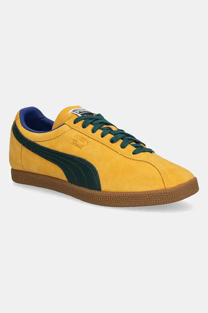 sneakers in camoscio Brasil uomo colore giallo 401048