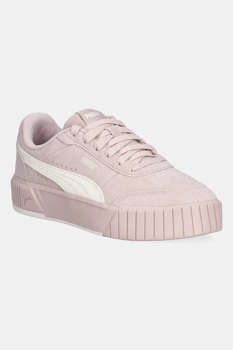 sneakers in camoscio Carina Mia SD donna colore rosa 402638