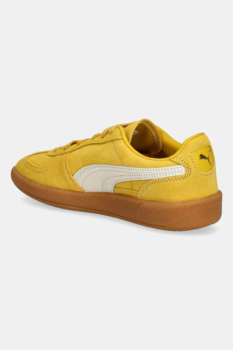 sneakers in camoscio Palermo Cobalt Glaze colore giallo 396463 miniatura 3