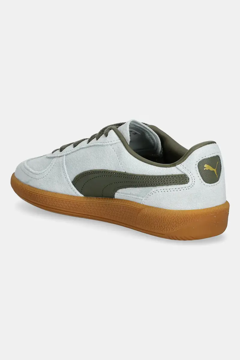 sneakers in camoscio Palermo Cobalt Glaze colore turchese 396463 miniatura 3