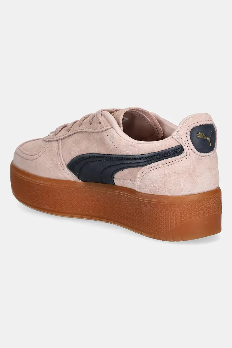 sneakers in camoscio Palermo Elevata Wns colore rosa 399348 miniatura 3