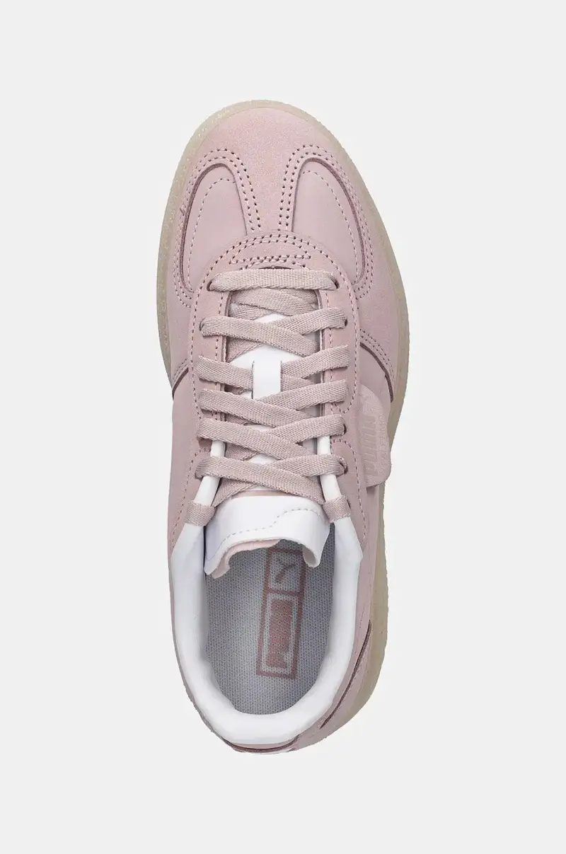 sneakers in camoscio Palermo Moda Elevated Wns Rosa miniatura 4