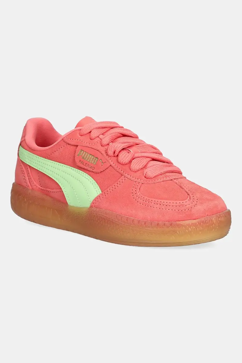 sneakers in camoscio Palermo Moda Xtra Gum Wns donna colore arancione 400323