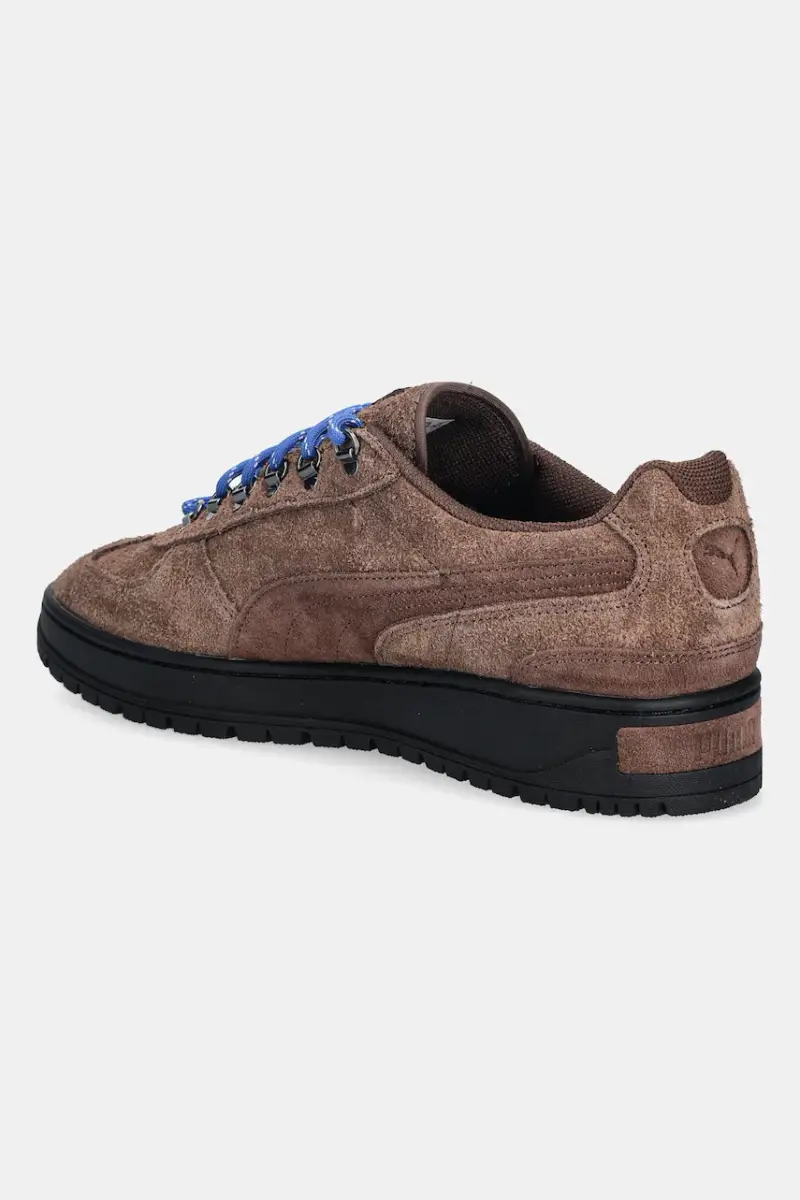 sneakers in camoscio Palermo uomo colore marrone 403699 miniatura 3