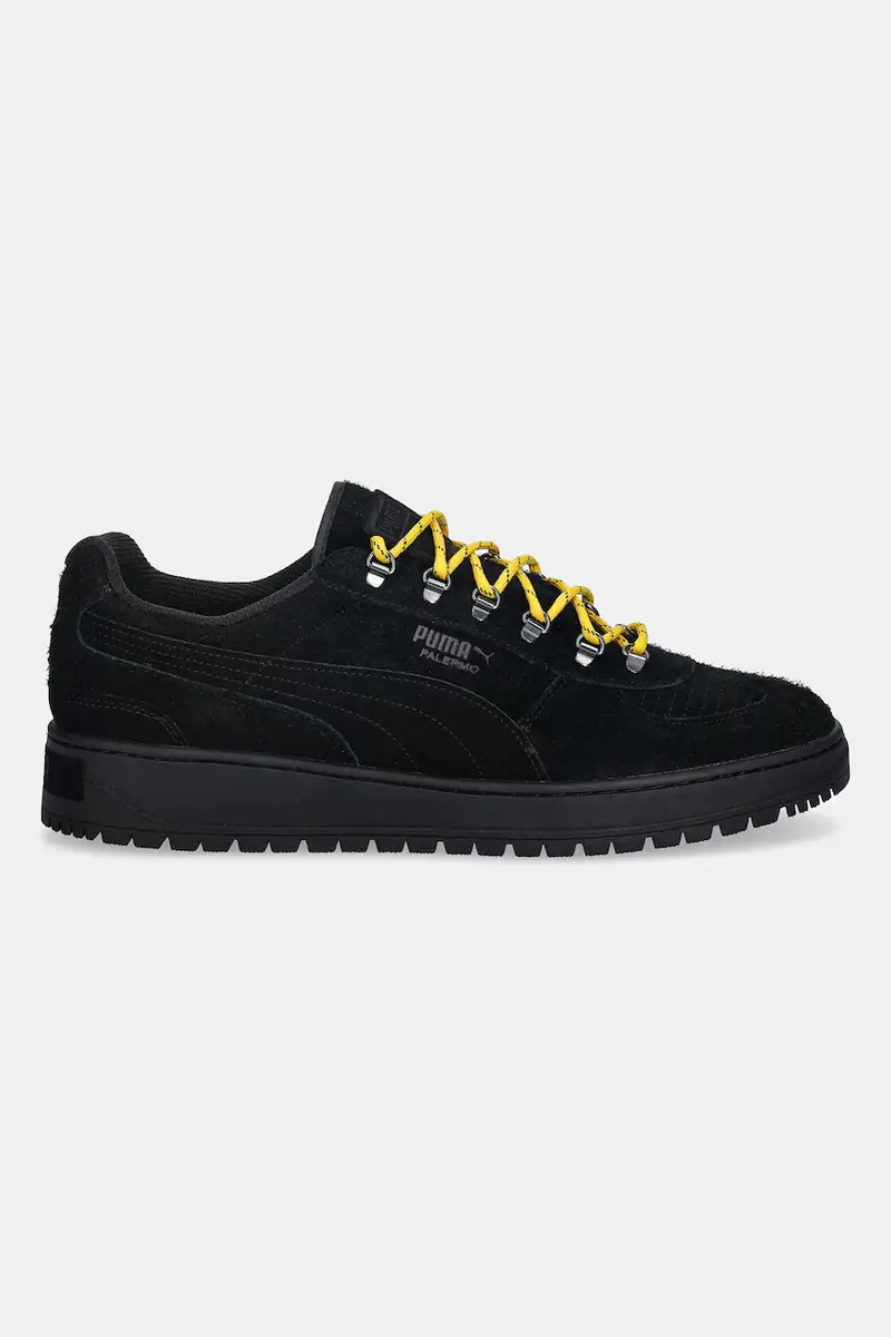 sneakers in camoscio Palermo uomo colore nero 403699 miniatura 2