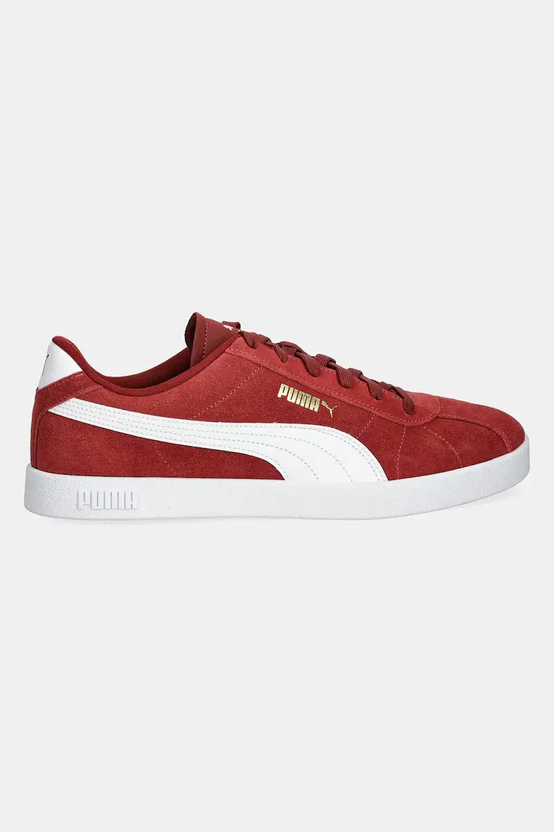 sneakers in camoscio Puma Club II colore granata 397444 miniatura 2