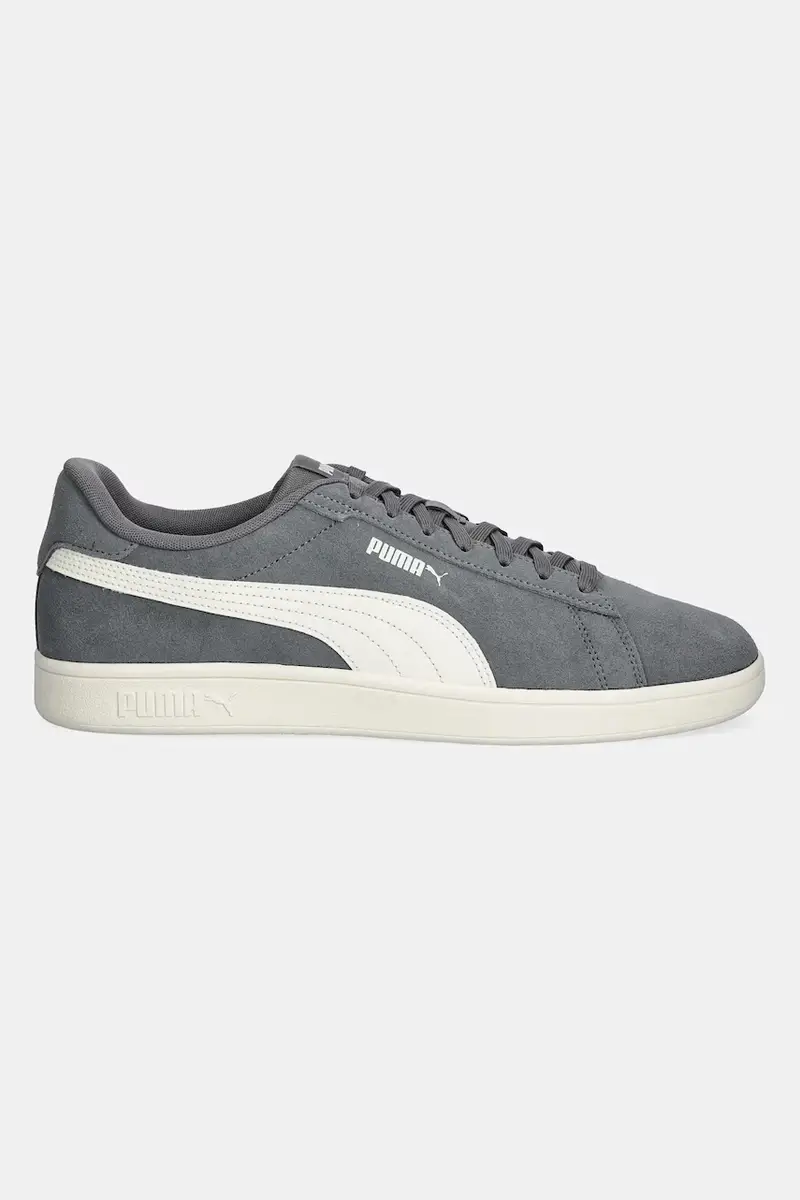 sneakers in camoscio PUMA Smash 3.0 colore grigio miniatura 2