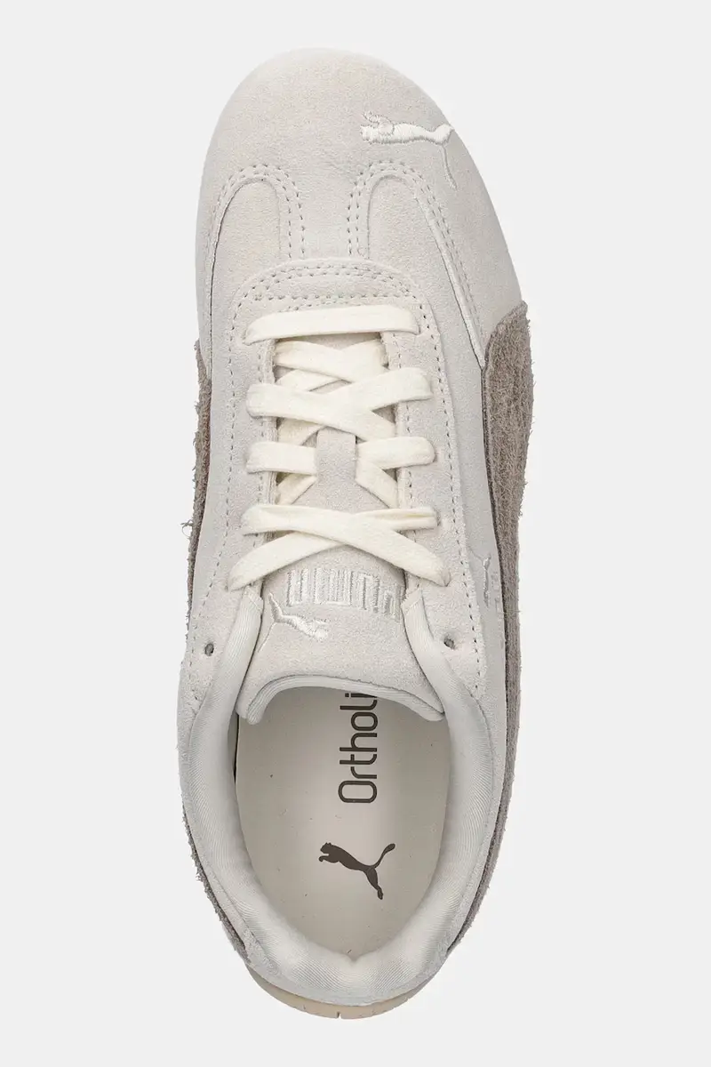 sneakers in camoscio Speedcat Elevated Wns colore beige 403619 miniatura 4