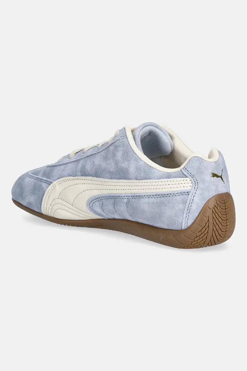 sneakers in camoscio Speedcat Faded donna colore blu 403688 miniatura 3