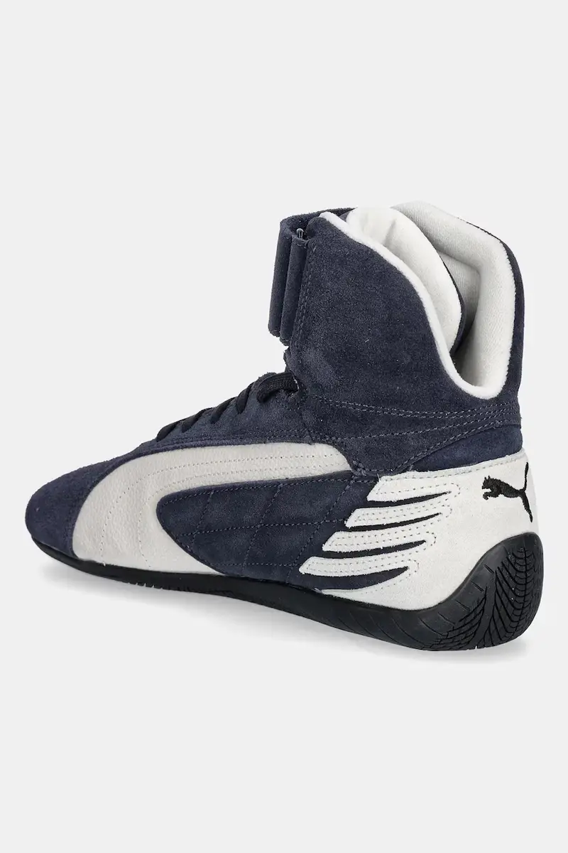 sneakers in camoscio Speedcat Mid Blu navy miniatura 3