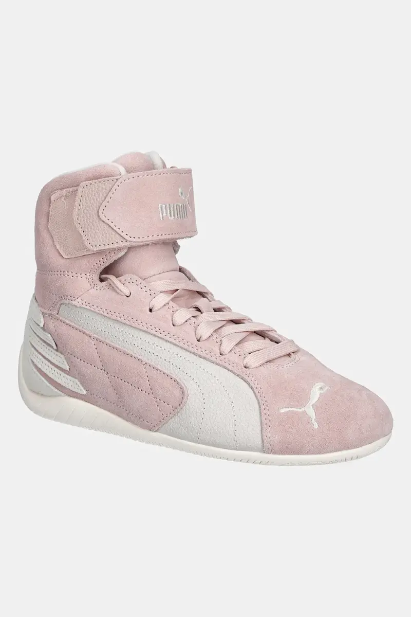 sneakers in camoscio Speedcat Mid colore rosa 400384