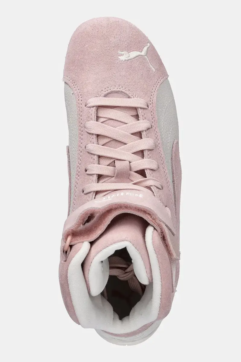 sneakers in camoscio Speedcat Mid Rosa miniatura 4