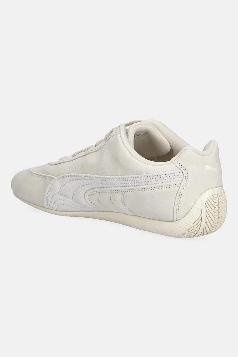 sneakers in camoscio Speedcat OG colore beige 398846 miniatura 3