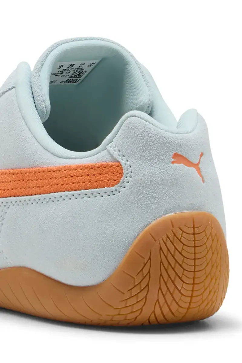 sneakers in camoscio Speedcat OG colore blu 398846 miniatura 4