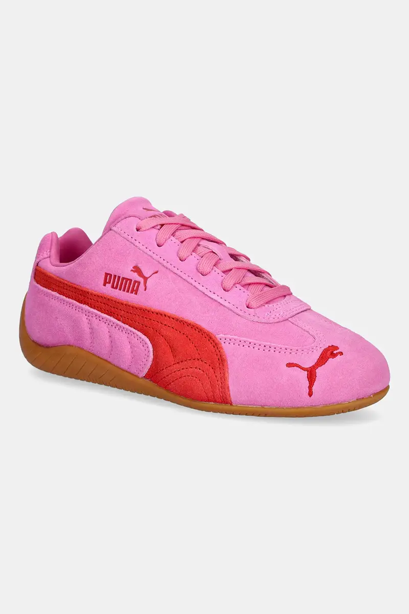 sneakers in camoscio Speedcat OG colore nero 398846 Rosa