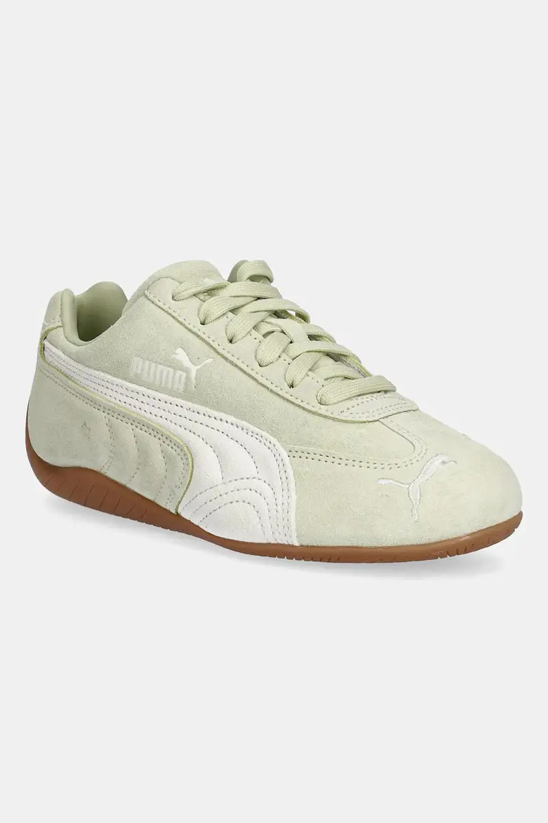 sneakers in camoscio Speedcat OG colore verde 398846