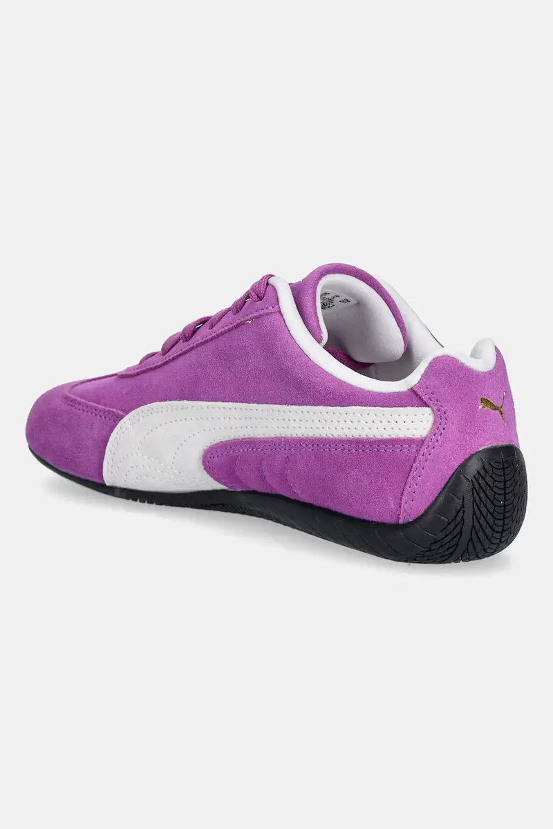 sneakers in camoscio Speedcat OG colore violetto 398846 miniatura 3