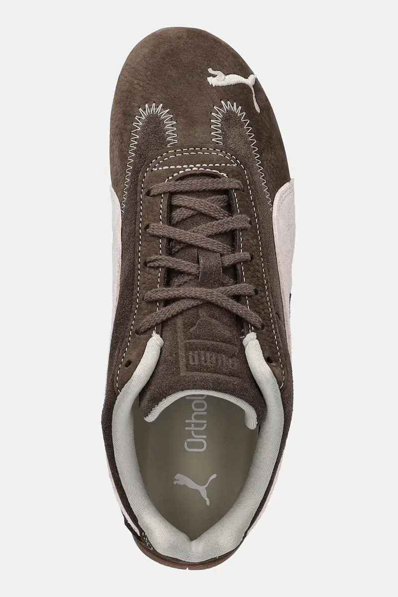 sneakers in camoscio Speedcat Wine Club Wns donna colore marrone 402562 miniatura 4