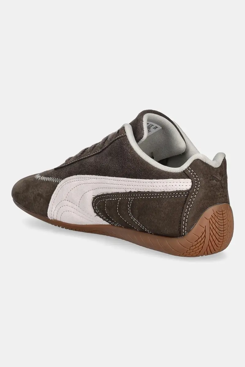 sneakers in camoscio Speedcat Wine Club Wns Marrone miniatura 3